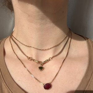 14k box chain in perfect condition 17” 4.9g